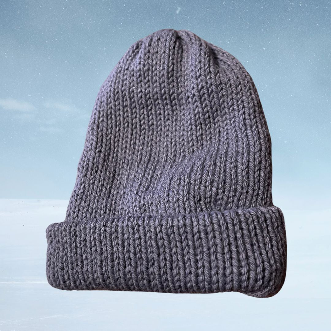 Purple Thistle No-Frills Stocking Hat Beanie