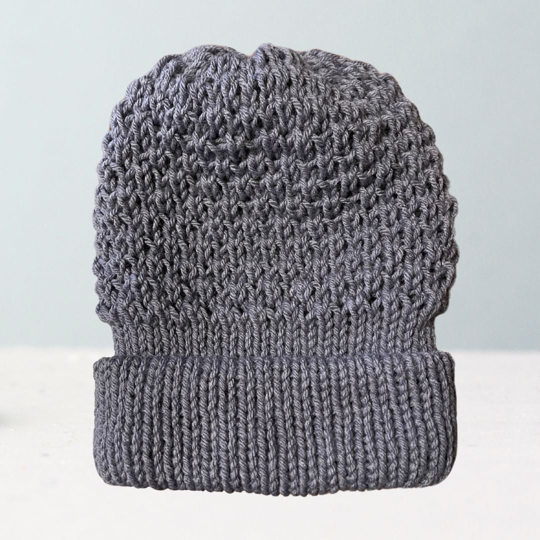 True Thistle Waffle Beanie