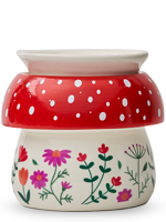 Mushroom Floral Simmer Pot