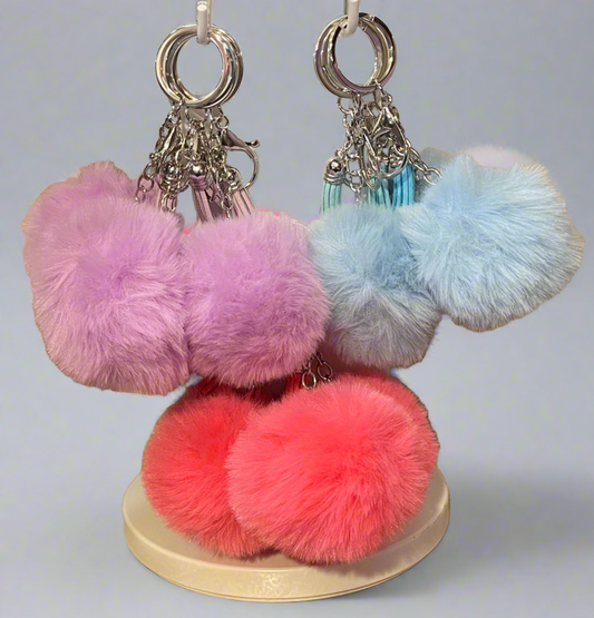 Fluffy Keychain