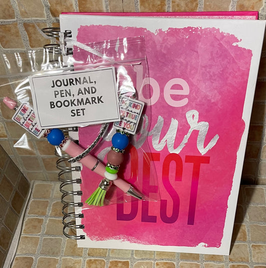 Journal, Pen, & Bookmark Set (Miscellaneous)