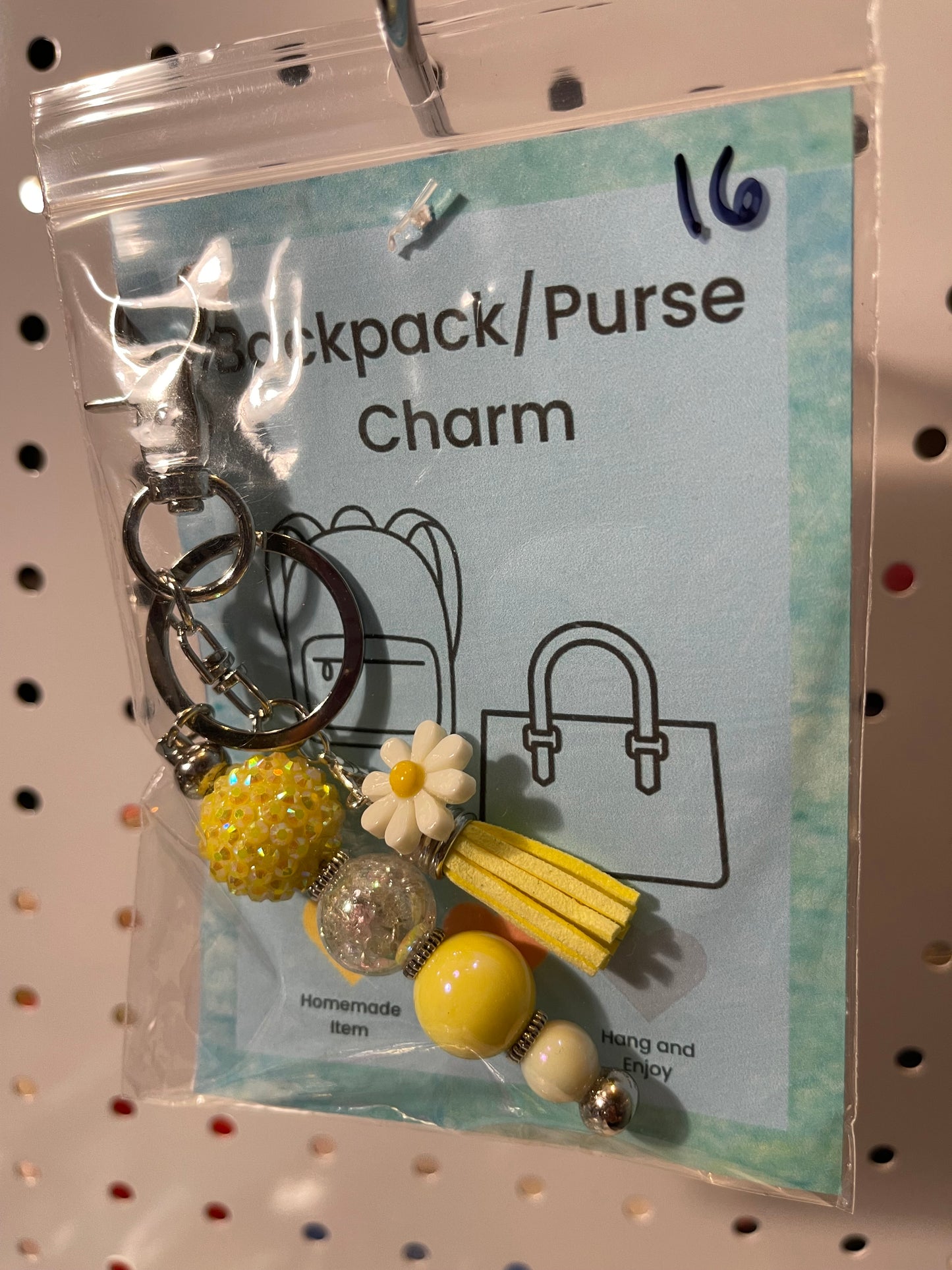 Backpack/Purse Bar Charm