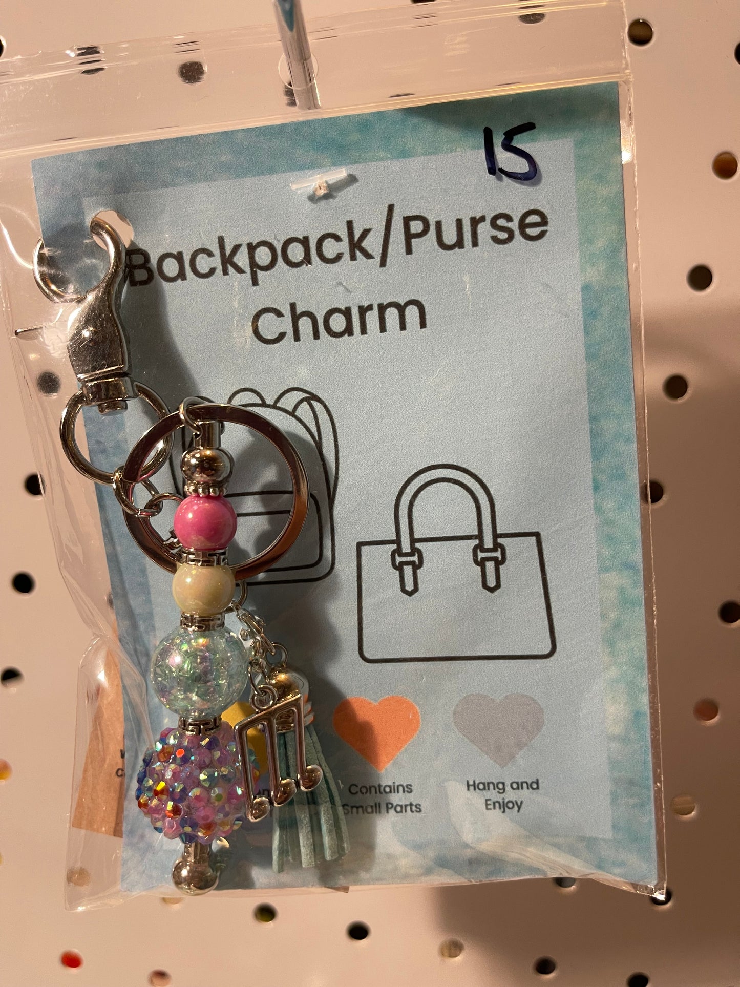 Backpack/Purse Bar Charm