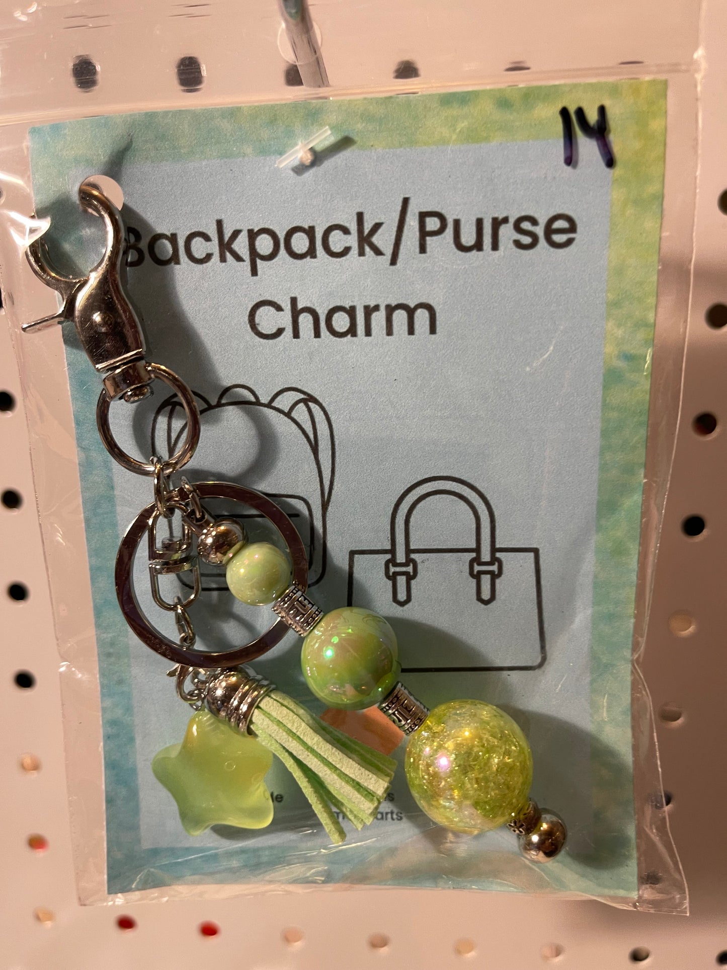 Backpack/Purse Bar Charm