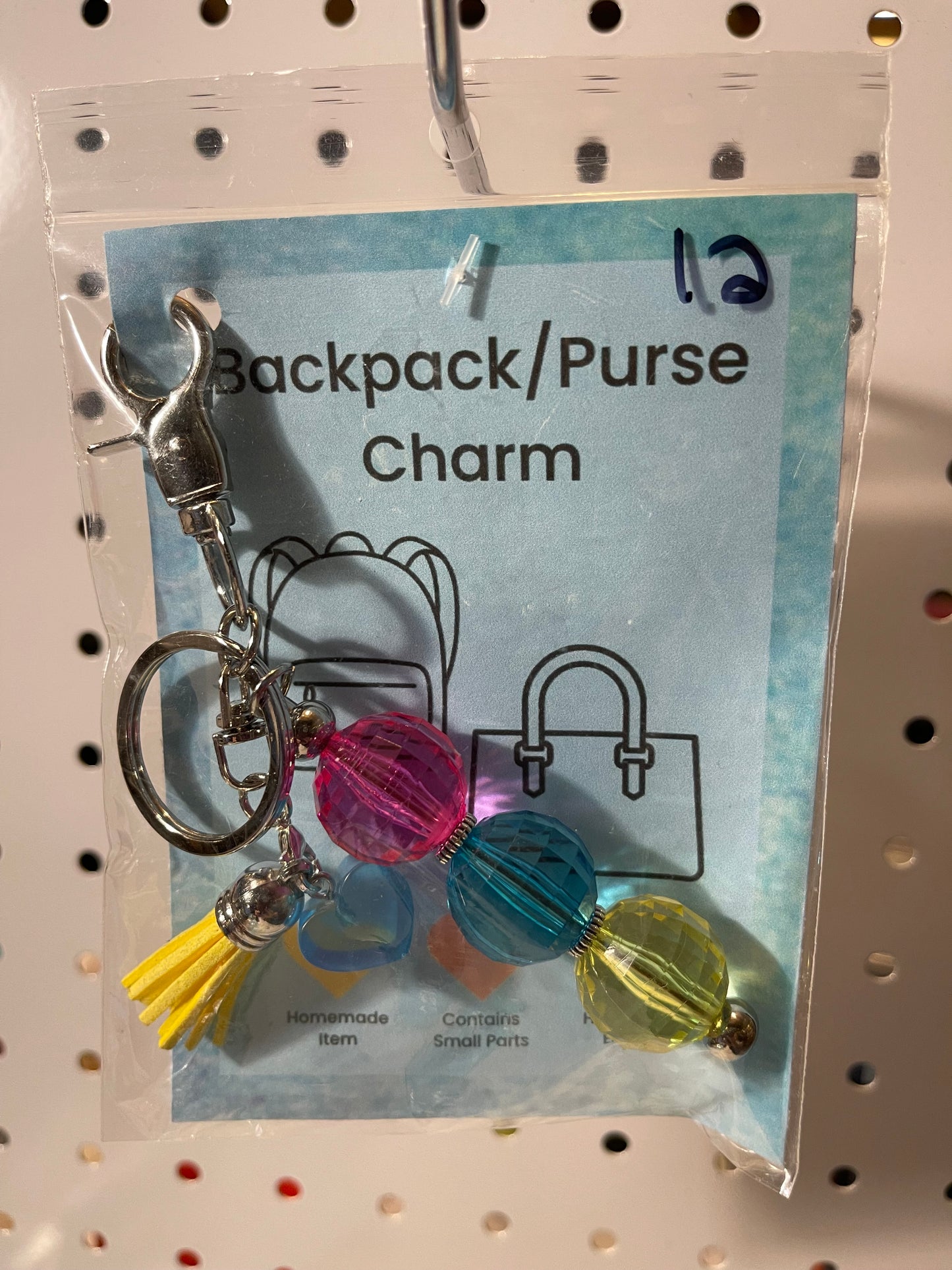 Backpack/Purse Bar Charm
