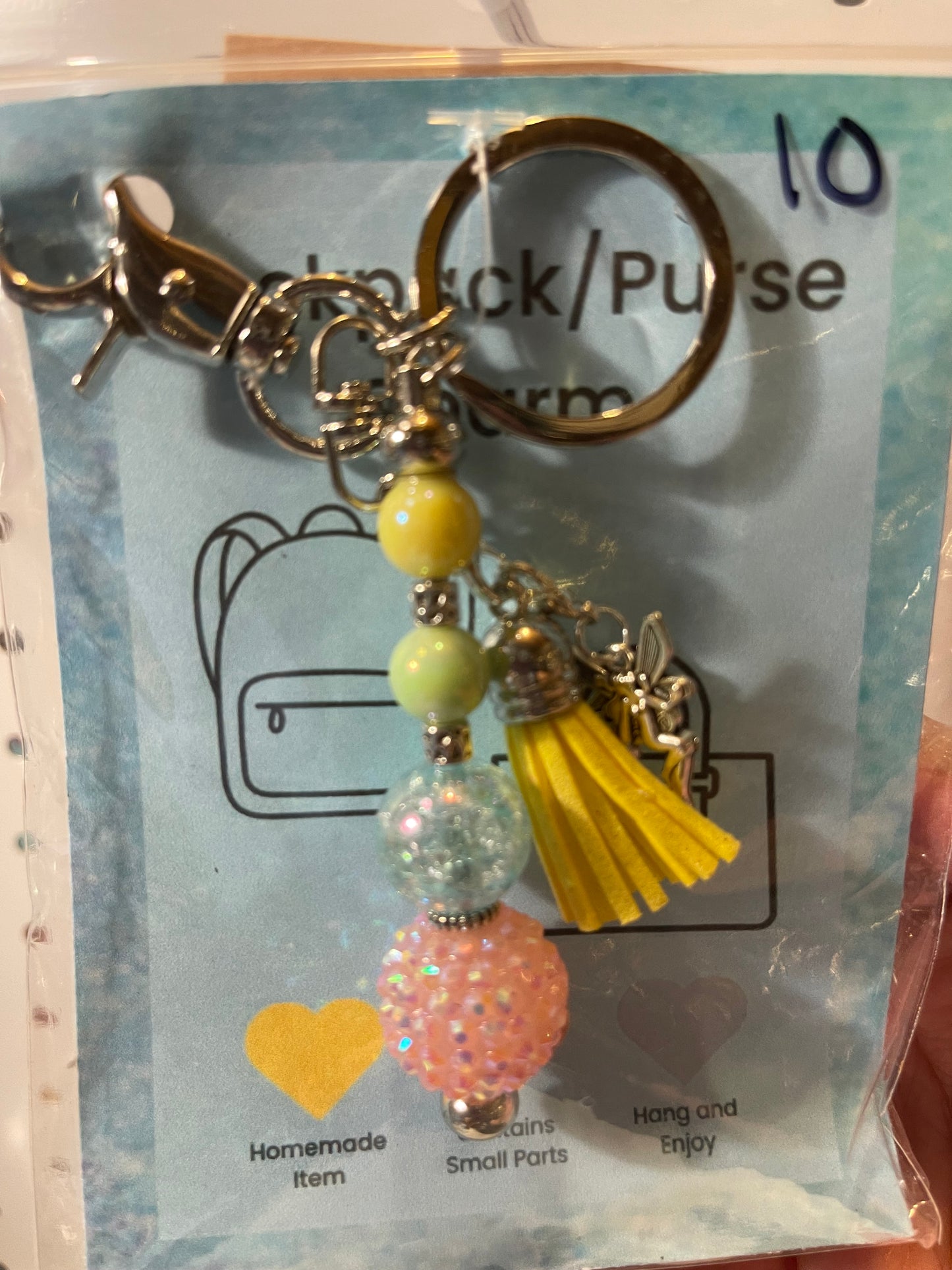 Backpack/Purse Bar Charm