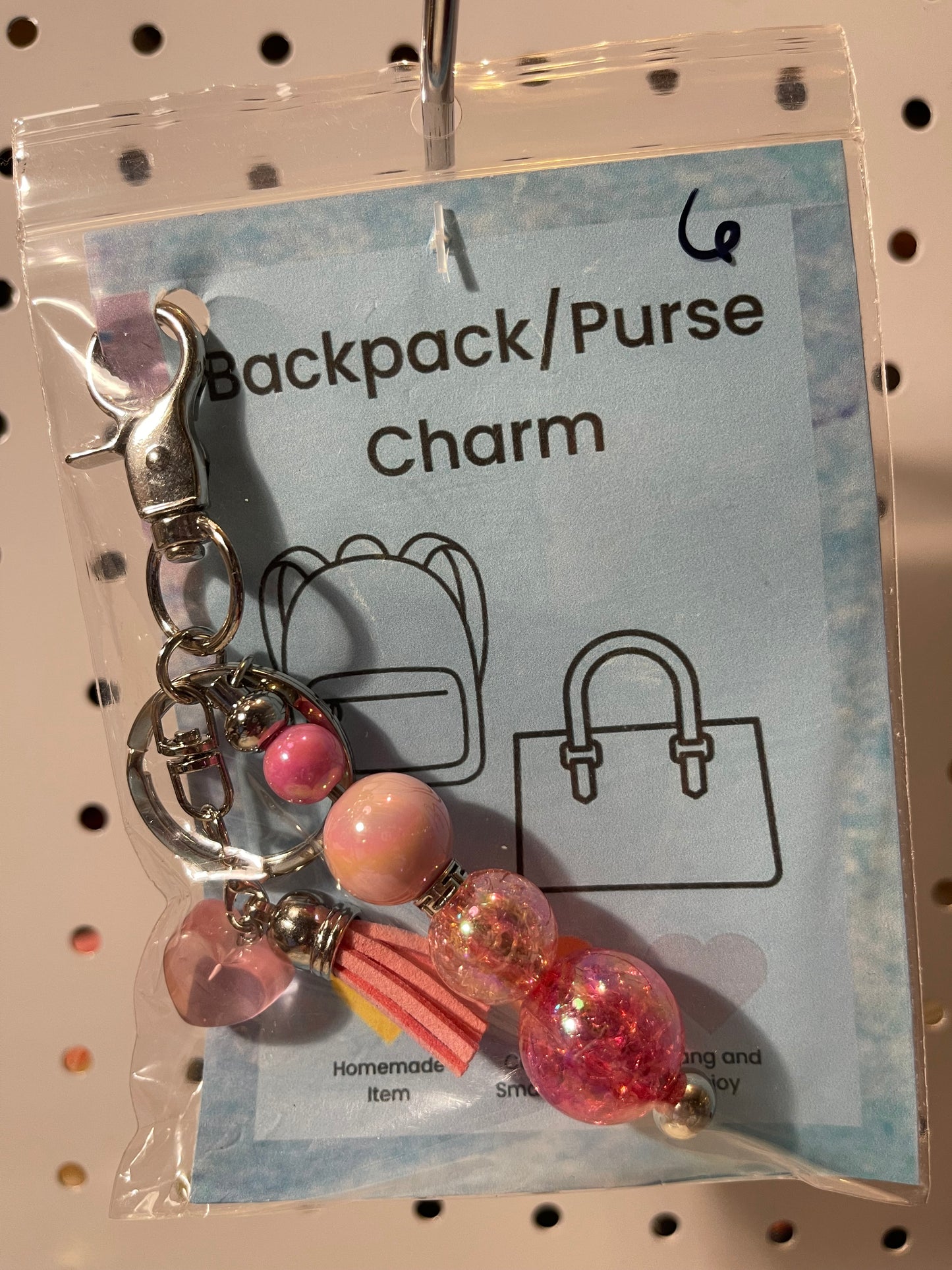Backpack/Purse Bar Charm