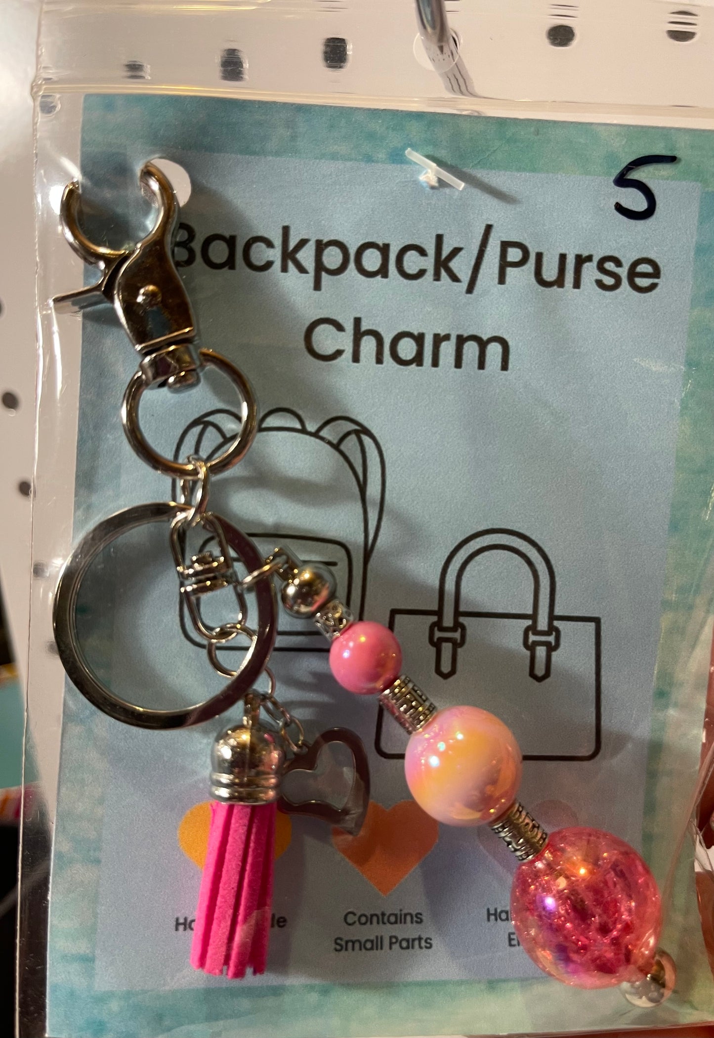 Backpack/Purse Bar Charm