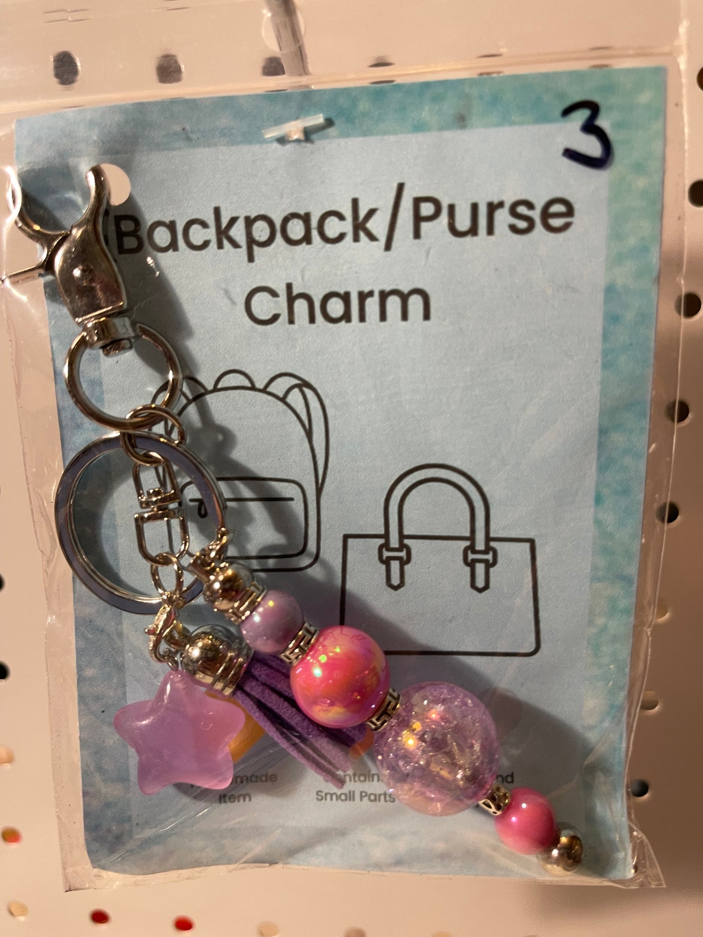 Backpack/Purse Bar Charm