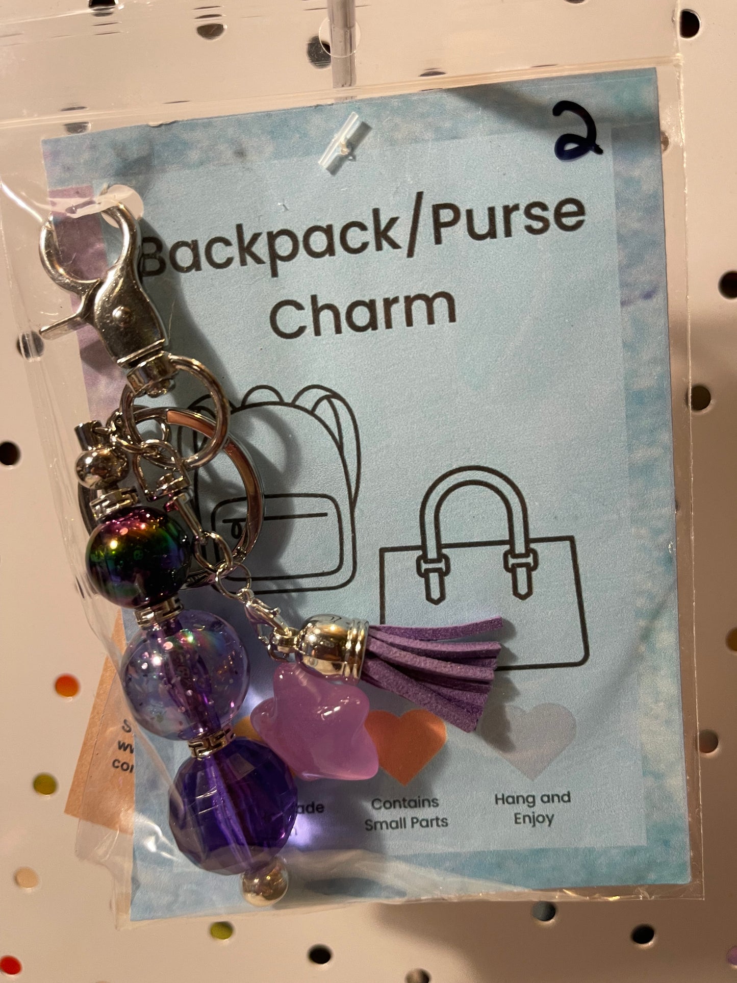 Backpack/Purse Bar Charm