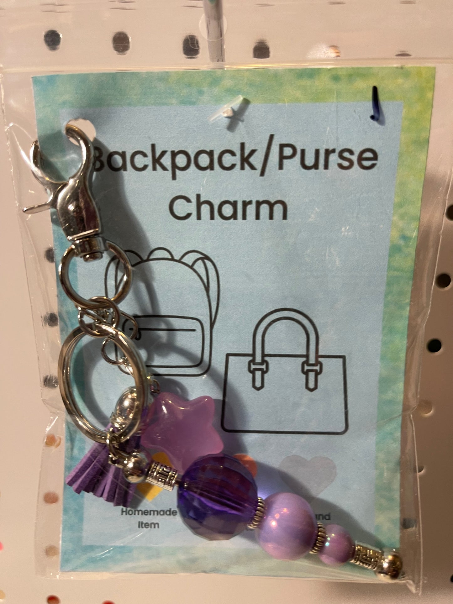 Backpack/Purse Bar Charm