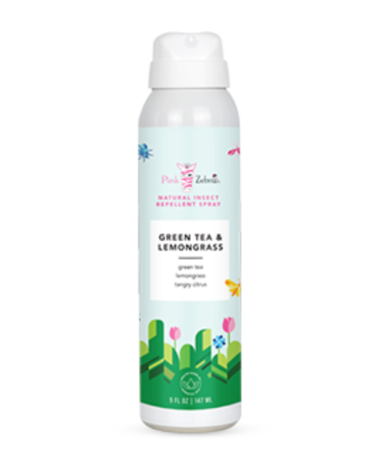 Green Tea & Lemongrass Natural Insect Repellent Spray