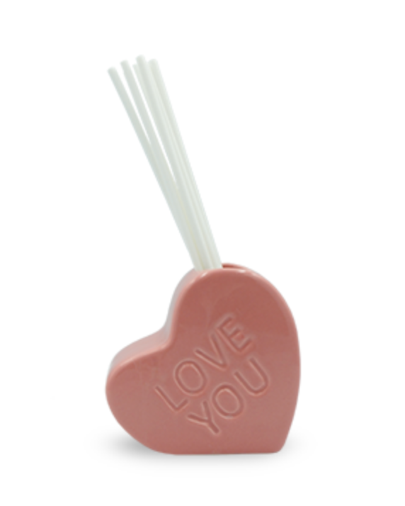 Conversation Heart Reed Diffuser