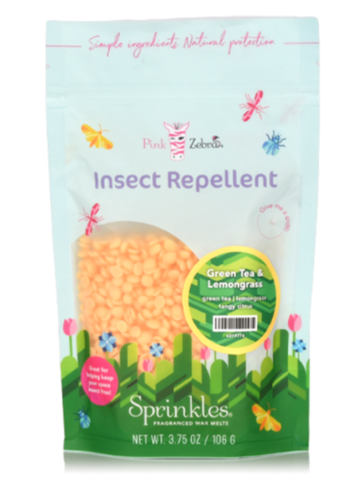 Green Tea Lemongrass Natural Insect Repellent Sprinkles