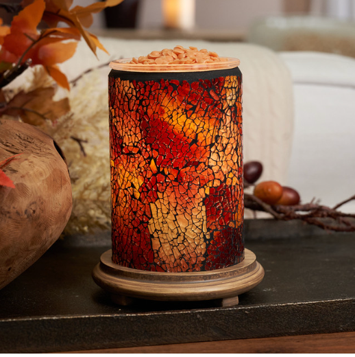 Autumn Ombre Crackle Simmering Light