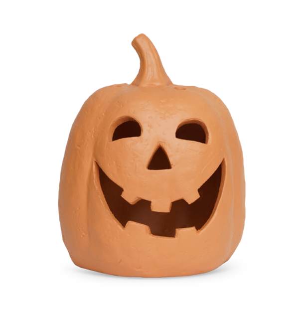 Terracotta Clay Pumpkin Accent Shade