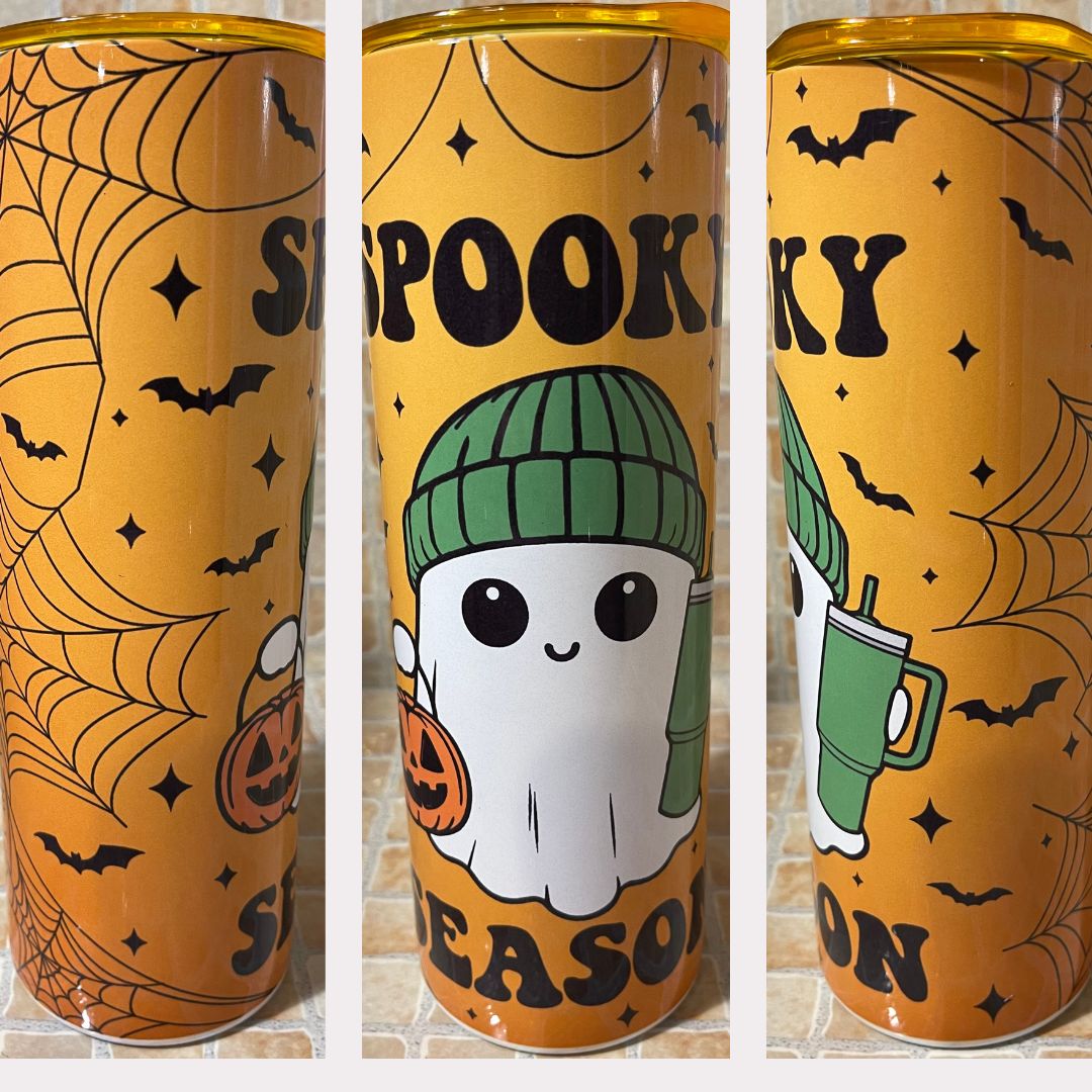 Spooky Season Ghost Tumbler